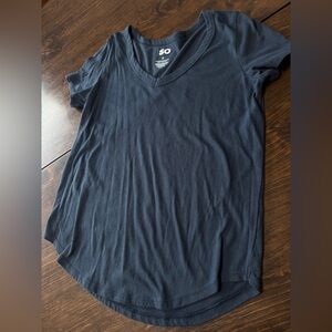 SO Deep Blue V-Neck Tee